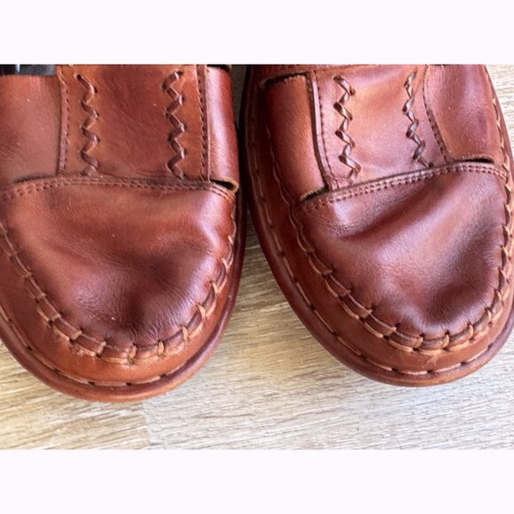 Pikolinos Men’s 42 EU 9 US Leather Fisherman Sandals Cognac Brown Preppy Island main image 6